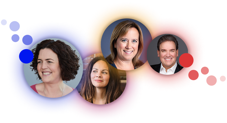 A diverse set of guest profiles, all of whom feature on The Legendary Leaders Podcast with Cathleen O'Sullivan.